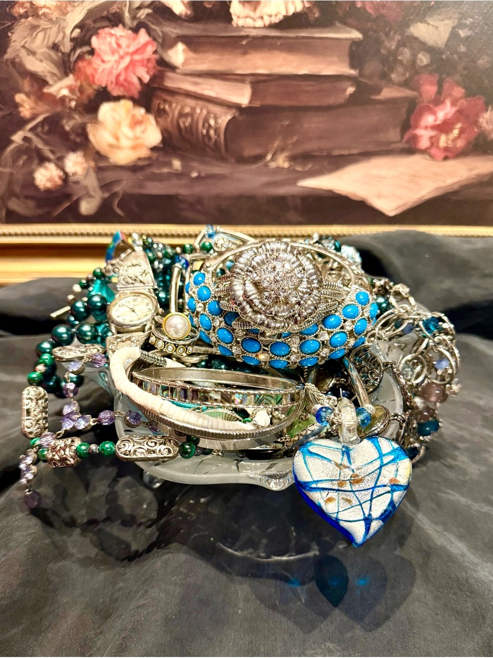 Mystery Jewelry Jar - Ocean Blues 💙💙💙